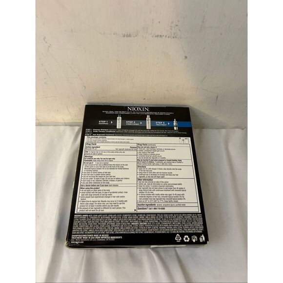 Nioxin hair regrowth kit for men expired 11/2023 new - Picture 3 of 4